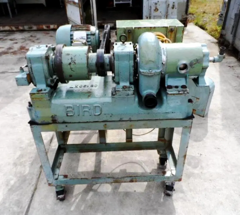 Bird 6 x 12 solid bowl decanter centrifuge, 316SS.