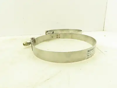 Clampco 95199-0700 Stainless Steel T-Bolt Expansion Clamp 1"W 7-1/4"ID LOT OF 2