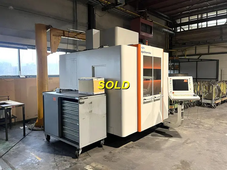 Used AGIECHARMILLES LASER 1000 5AX X:995 - Y: 550 - Z: 845 MM Laser Cutters | Apt International N.V #373240