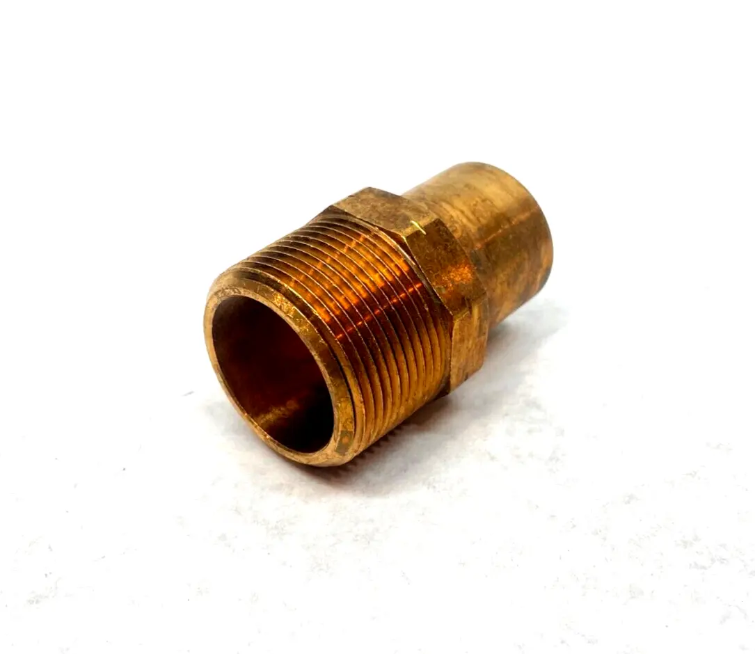 USED VIEGA PROPRESS ADAPTER, 1-1/4" X 1-1/4" FTG X M, MALE