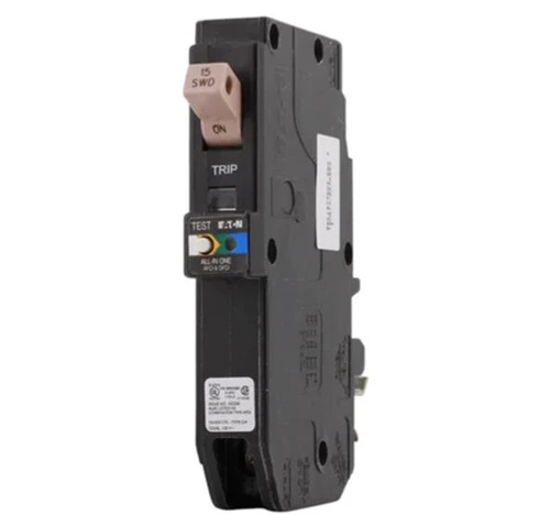 Eaton CHFN120AF Combo AFCI Circuit Breaker, Type CH, 20A, Pigtail, 10 kAIC [New]