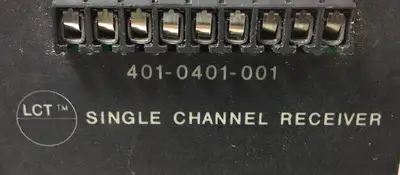 DREXELBROOK 401-0401-001 RECEIVER SINGLE CHANNEL FAULT/ALARM Loc.3A