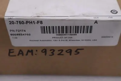 ALLEN BRADLEY 20-750-PH1-F8 HARNESS KIT FORPOWERFLEX 755 FRAME 8 IP00 - GF271