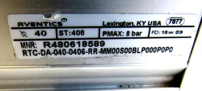 NEW REXROTH AVENTICS R480618589 RODLESS CYLINDER