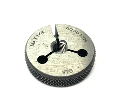 362120010 | Vermont Gage  Threaded Ring Gauge M8x1-6G GO PD 7.324 - New Other