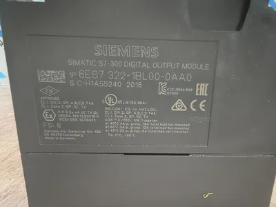 Siemens 6ES7 322-1BL00-0AA0 PLC Input & Output Modules | ESS Industrial Equipment Sales (4)