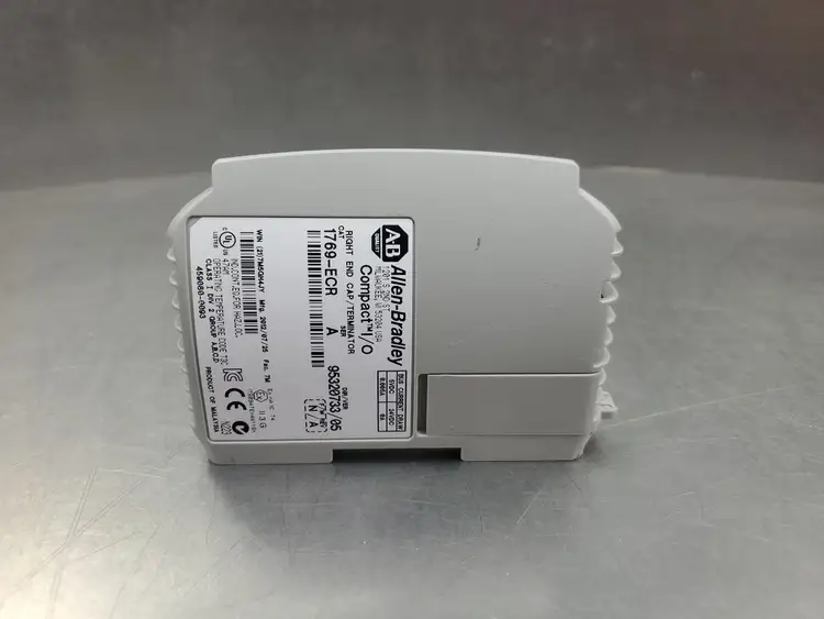 Used Allen-Bradley 1769-ECR Ser.A Right End Cap Terminator Module PLC Expansion Units South Carolina US | Palmetto Automation #1505642