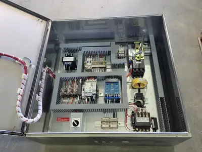 4HP, 600V Motor Starter Control Panel w/ 10A, 3-Pole Circuit Breaker CED63A010
