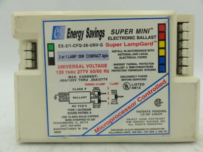 USED ENERGY SAVINGS ES-2/1-CFQ-26-UNV-G