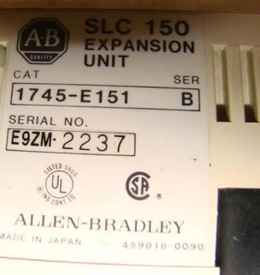 USED ALLEN BRADLEY 1745-E151 SER B
