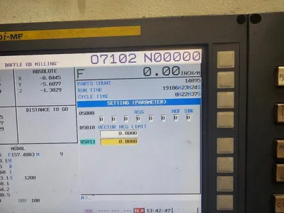 2016 VISION WIDE NF-3223 Gantry Machining Centers (incld. Bridge & Double Column) | AMS Automation, Inc (7)