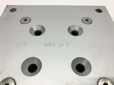 USED FLEXLINK CONVEYOR FOOT BASE PLATE