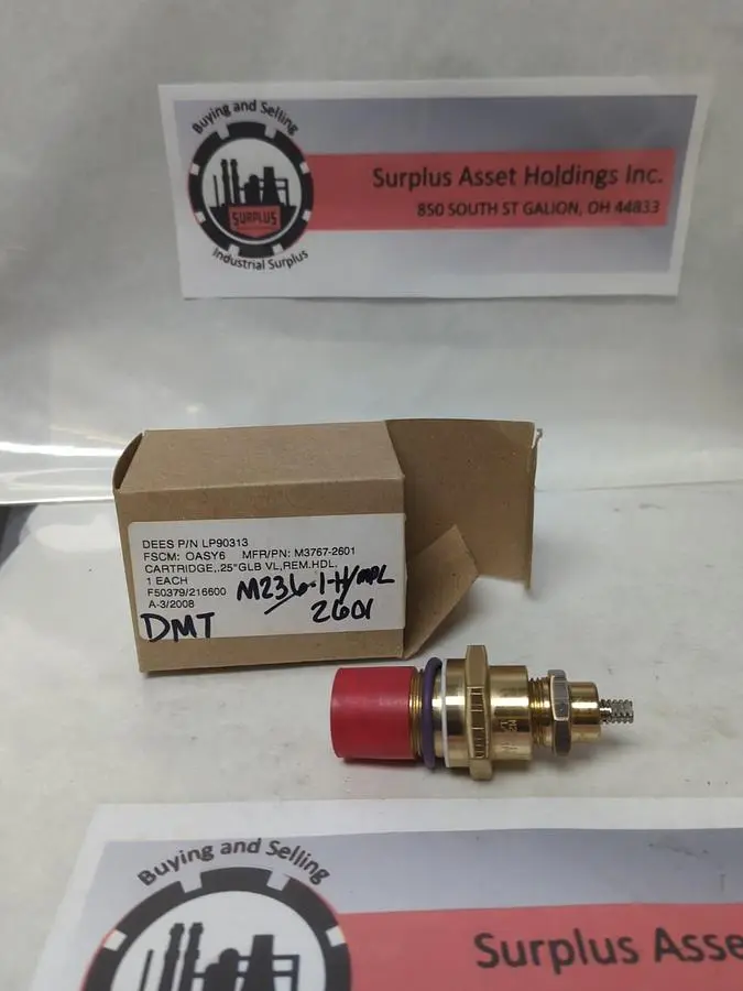 New | in-Stock DMT M236-1-H/MPL2601 Pump & Valve Parts | Surplus Asset Holdings #1217725