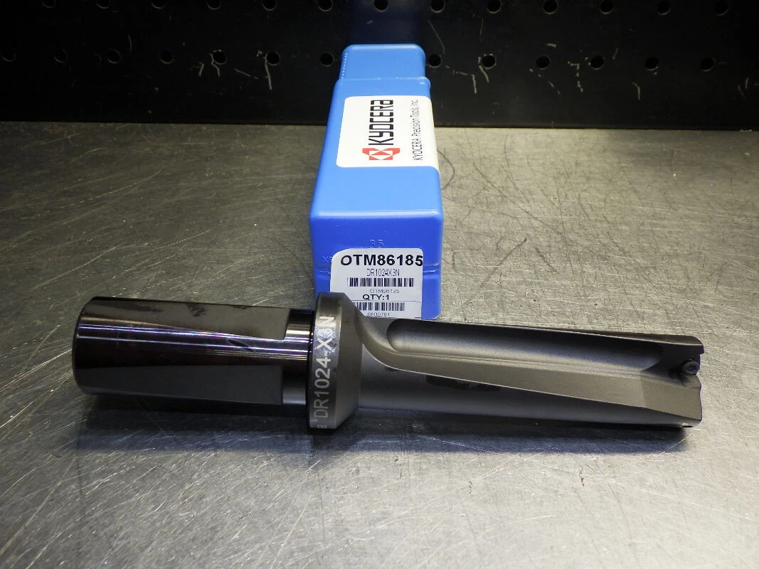 Kyocera / SGS 1.0240" Coolant Thru Indexable Drill 1" Shank DR1024X3N (LOC3567)