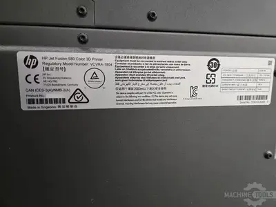 USED 2021 HP JET FUSION 580