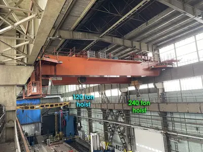 USED SIEMENS 240 TON + 120 TON + 4 TON X 23 130 MM