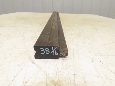 Press Brake Die 38" Long 90° V 3/8" W 3/16" D 1-3/4" H 1/2" Tang