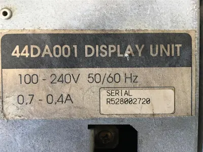USED SIEMENS 44DA001 DISPLAY UNIT