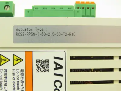 IAI SCON-CB-60WAI-CC-0-2 Single Axis Linear Servo Actuator Position Controller