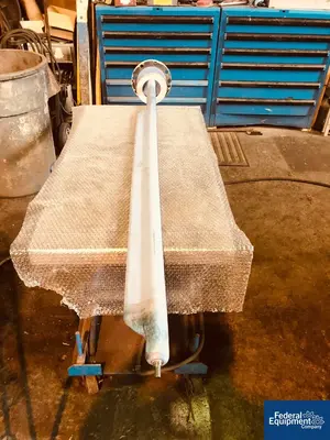 USED Pfaudler 250 Gal Pfaudler Glass Lined Fin Baffle