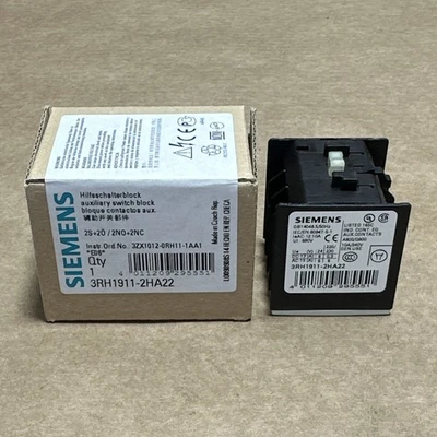 NEW SIEMEMS 3RH1911-2HA22