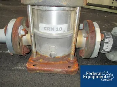 USED Grundfos Grundfos Vertical Centrifugal Pump, Model CRN-10, 3 HP