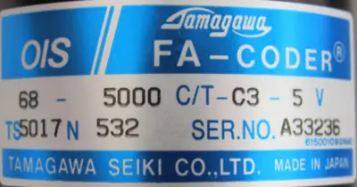NEW TAMAGAWA TS5017N532 FA-CODER 60-5000-C/TC3-5V