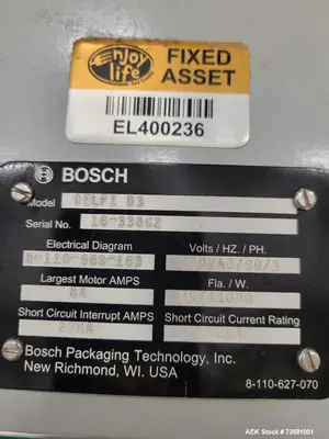 USED BOSCH DELFI D3