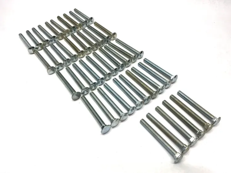 Used UNBRANDED 1/2"-13 X 4-1/2" CARRIAGE BOLT GRADE 2 LOT OF 46 SHELFWARE Bolts | Maverick Industrial Sales #1104896