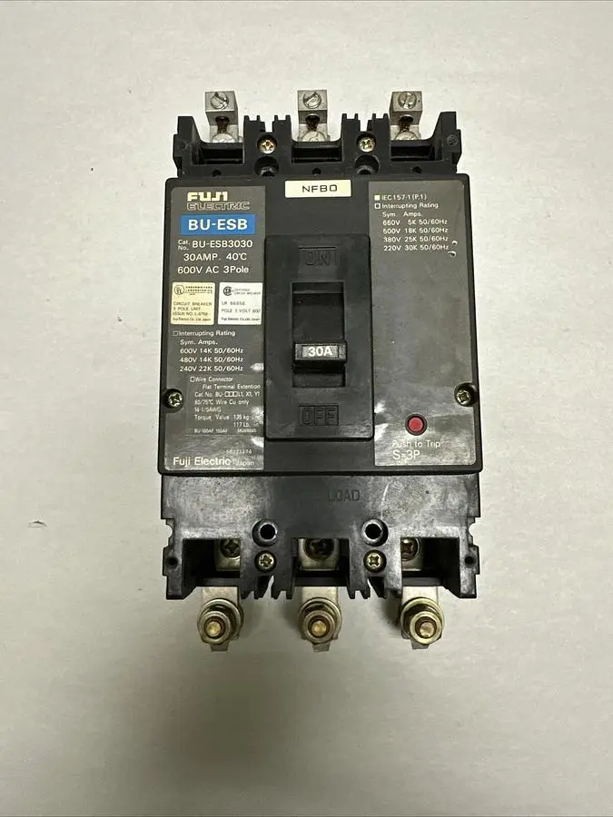 Used FUJI BU-ESB3030 Circuit Breakers | Surplus Asset Holdings #1188958
