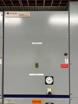 MV Double-Ended Unit Substation - 2 x 2000/3000kVA, 13.8kV Transformers w/ 4160V Ampgard Switchgear