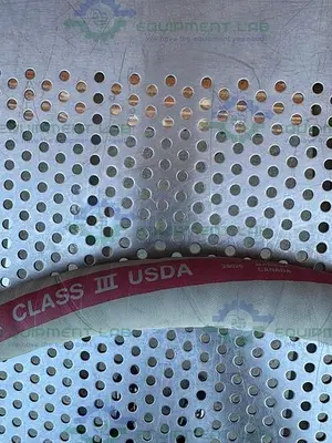 USED FGR FDA 3A CLASS III TRANSFER HOSE 96" W/ SWAGELOK QTM8 QUICK CONNECT STEM