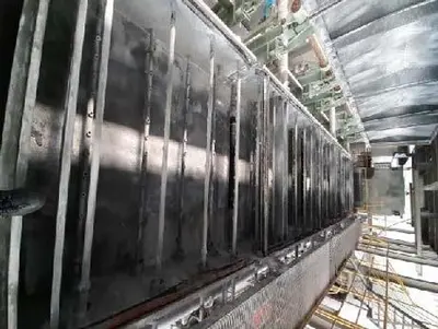 67" W (1710 mm) x .009"-.079" (.23 mm-2 mm) x 20 Ton Color Coating Line (Used)