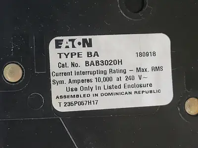 USED EATON BA320