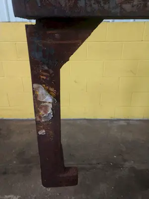 8000 LB X 38" TO 72" CRANE HUNG SHEET SUPPORT LIFTER: STOCK #13448