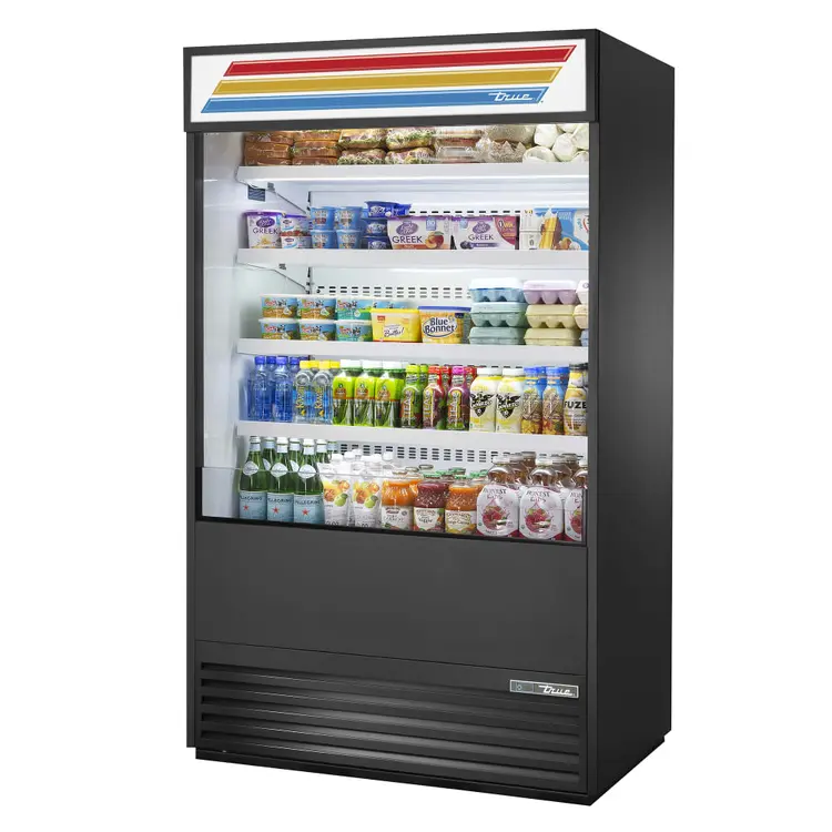 Used True TOAM-48-HC~TSL01 Open Air Merchandisers (coolers) Illinois US | Falcon Restaurant Supply #1374423