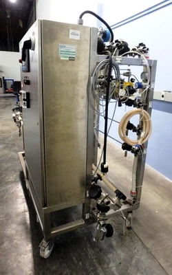 Westfalia CSC 6-06-076 hydro-hermetic clarifier skid, 316L SS.