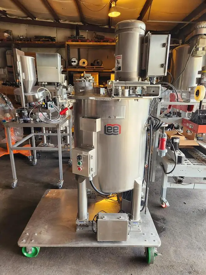 Used 2002 LEE INDUSTRIES 80 GALLON STYLE "DB" SINGLE WALL MIX TANK Vertical Single Wall Tanks Pennsylvania US | Ferguson Packaging Machinery #1474071