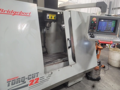 1997 BRIDGEPORT TORQ-CUT 22 Vertical Machining Centers | 520 Machinery Sales LLC (2)