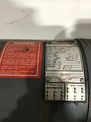 Baldor/Calco 3BA10214TK Gearmotor