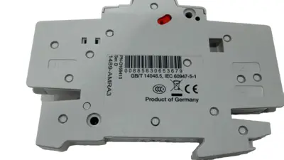 LOT OF 2 ALLEN BRADLEY 1489-AMRA3 AUXILIARY CONTACT SER.D 1489AMRA3 NEW, SURPLUS