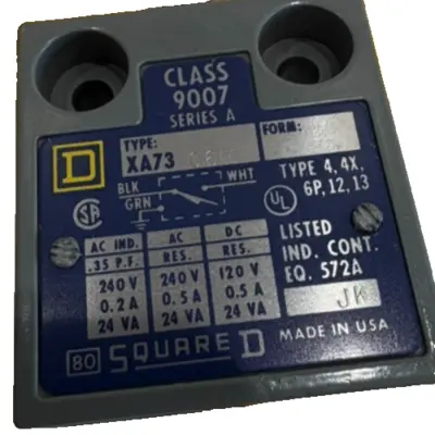 NEW SQUARE D 9007-XA7306E REED SWITCH SER. A 9007XA7306E
