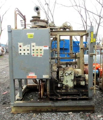 (3) Krauss-Maffei SZ 30L pusher centrifuges, 316SS.
