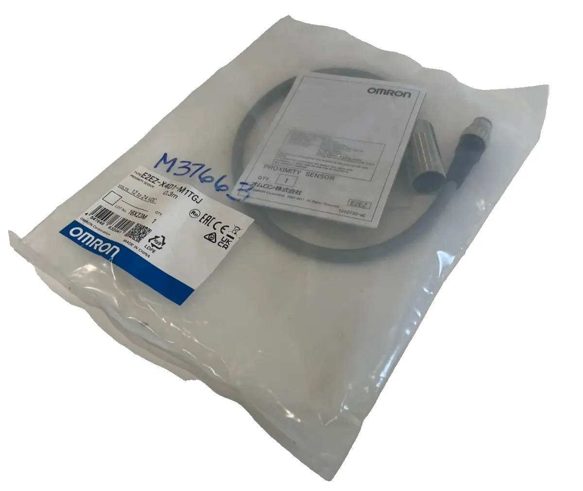 NEW OMRON E2EZ-X4D1-M1TGJ 0.3M PROXIMITY SENSOR E2EZX4D1M1TGJ 0.3M