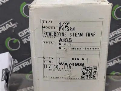 TLV Co., Ltd. P46SRN PowerDyne Steam Trap 1/2" 710 / 650 PSIG 800°F New NIB