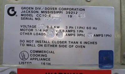 USED GROEN CC-10-E