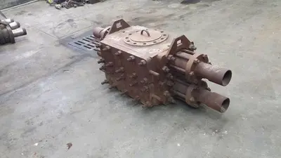 USED SHAFFER 7 1/16" 3M DOUBLE RAM BOP