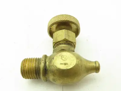 Norgren 17-001-003 Vintage Brass Needle Bleed Off Valve 1/4" NPT Lot of 5