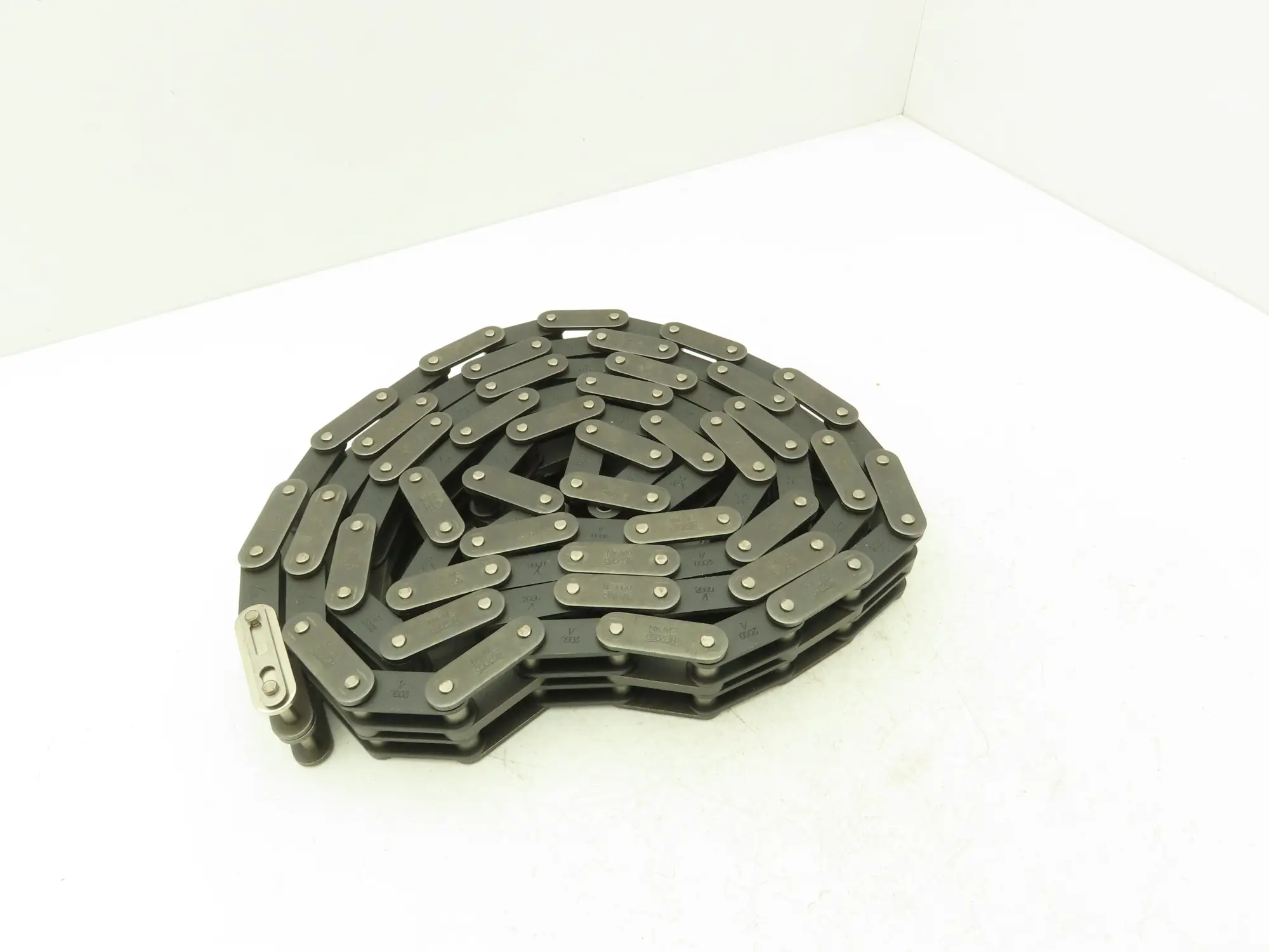 RF2060-2 Double Strand Roller Chain 1-1/2" Double Pitch 2" Wide 10' Length