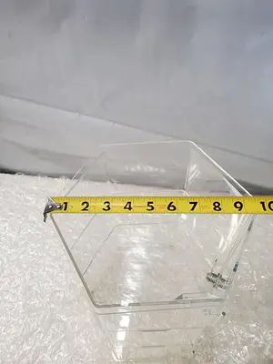 9IN. X 12IN. CLEAR LOCKBOX